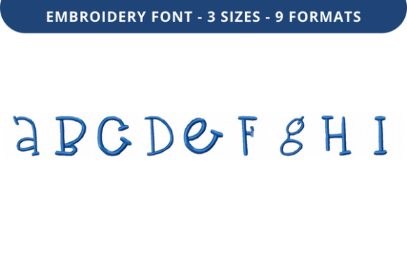 Boo Bear Font a to I