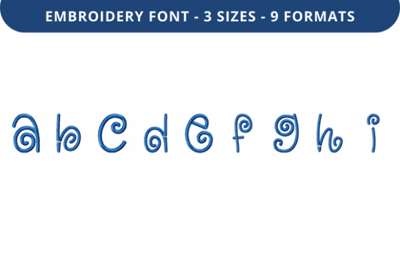 Cherry Frosting Font a to I