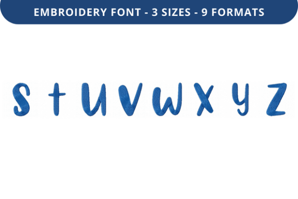 Choco Ganache Font S to Z