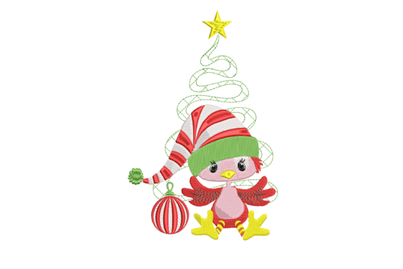 Christmas Red Bird