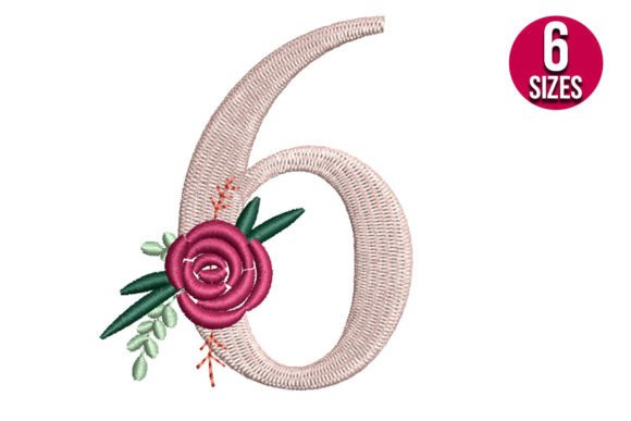 Floral Number 6