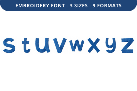 Gumbies Font S to Z