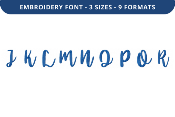 Like You a Lot Font Uppercase J to R