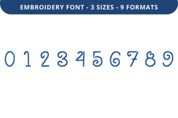 Lucid Dreamer Font 0 to 9