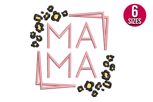 Mama with Leopard Print