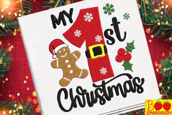 My 1st Christmas and Cookies