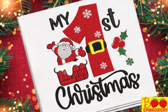 My 1st Christmas and Santa Claus