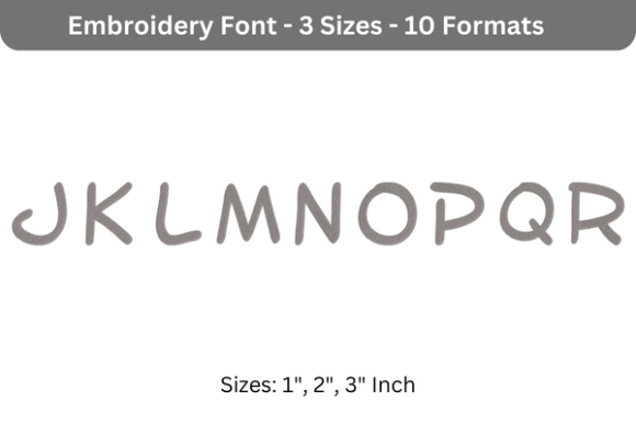 Toon Time Font J to R